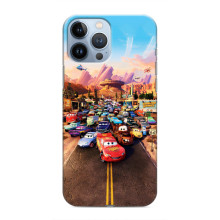 Силиконовый чехол Маквин для iPhone 13 Pro Max – Тачки Маквин