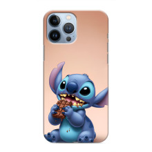 Чехол с рисунком Стич для iPhone 13 Pro Max – Стич с шоколадом