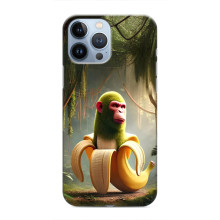 Чехол с мемами тралалело тралала для iPhone 13 Pro Max – Шимпанзини бананини