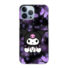 Чехол с персонажем Куроми на iPhone 13 Pro Max – Куроми на черном