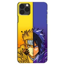 Купить Чехлы на телефон с принтом Anime для Айфон 13 Про Макс (Naruto Vs Sasuke)