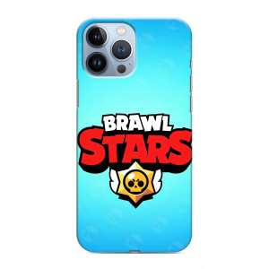 Силиконовый Чехол на iPhone 13 Pro Max с картинкой Brawl Stars – Бравл Старс
