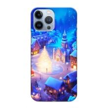 Різдвяні Чохли для iPhone 13 Pro Max (VPrint) (Різдвяне місто)