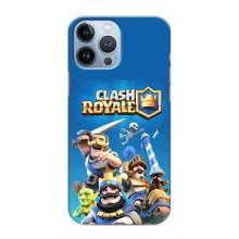 Силіконовий Чохол (атрибутика Клеш Роял) для iPhone 13 Pro Max – Клеш Король