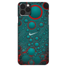 Силиконовый Чехол на iPhone 13 Pro Max с картинкой Nike – Найк зеленый