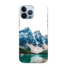 Силіконовий чохол з КАРТИНКАМИ літо для iPhone 13 Pro Max (AlphaPrint) (Гори)