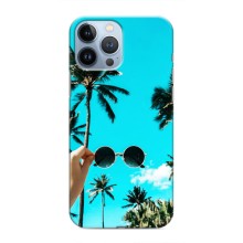 Силіконовий чохол з КАРТИНКАМИ літо для iPhone 13 Pro Max (AlphaPrint) (Погляд літо)