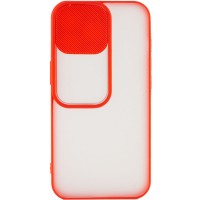 Чехол Camshield mate TPU со шторкой для камеры для Apple iPhone 13 Pro (6.1") – Красный