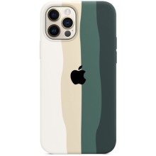 Чохол Silicone case Full Rainbow для Apple iPhone 13 Pro (6.1") – undefined