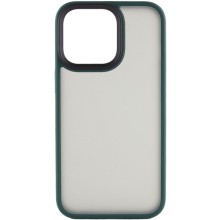 TPU+PC чехол Metal Buttons для Apple iPhone 13 Pro (6.1") – Зеленый