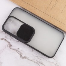 Чехол Camshield mate TPU со шторкой для камеры для Apple iPhone 13 Pro (6.1") – Черный
