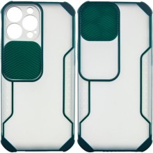 Чохол Camshield matte Ease TPU зі шторкою для Apple iPhone 13 Pro (6.1") – Зелений