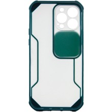 Чохол Camshield matte Ease TPU зі шторкою для Apple iPhone 13 Pro (6.1") – Зелений