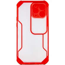 Чехол Camshield matte Ease TPU со шторкой для Apple iPhone 13 Pro (6.1") – Красный
