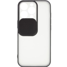 Чохол Camshield mate TPU зі шторкою для камери для Apple iPhone 13 Pro (6.1") – Чорний