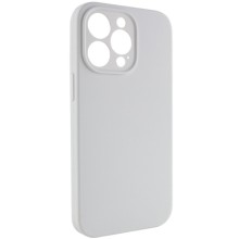 Чохол Silicone Case Full Camera Protective (AA) NO LOGO для Apple iPhone 13 Pro (6.1") – Білий