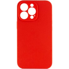 Чехол Silicone Case Full Camera Protective (AA) NO LOGO для Apple iPhone 13 Pro (6.1") – Красный