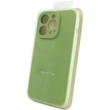 Чохол Silicone Case Full Camera Protective (AA) NO LOGO для Apple iPhone 13 Pro (6.1") – М'ятний