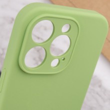Чехол Silicone Case Full Camera Protective (AA) NO LOGO для Apple iPhone 13 Pro (6.1") – Мятный