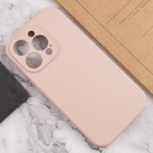 Чехол Silicone Case Full Camera Protective (AA) NO LOGO для Apple iPhone 13 Pro (6.1") – Розовый