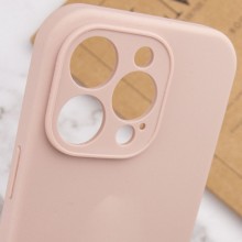Чехол Silicone Case Full Camera Protective (AA) NO LOGO для Apple iPhone 13 Pro (6.1") – Розовый