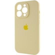Чохол Silicone Case Full Camera Protective (AA) для Apple iPhone 13 Pro (6.1") – Жовтий