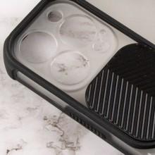 Чехол Camshield matte Ease TPU со шторкой для Apple iPhone 13 Pro (6.1") – Черный