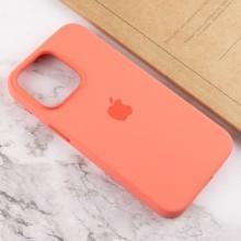 Чохол Silicone case (AAA) with Magsafe and Animation для Apple iPhone 13 Pro (6.1")