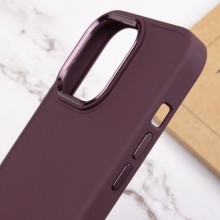 TPU чехол Bonbon Metal Style для Apple iPhone 13 Pro (6.1") – Бордовый