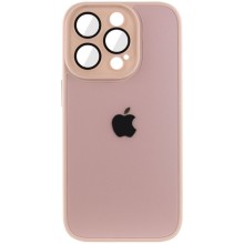 Чехол TPU+Glass Sapphire Midnight для Apple iPhone 13 Pro (6.1") (Розовый)