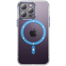 Чохол TPU+PC Colorful with MagSafe для Apple iPhone 13 Pro (6.1") (Blue)