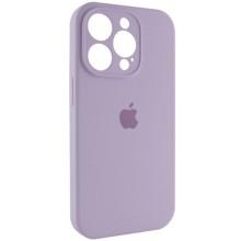 Чохол Silicone Case Full Camera Protective (AA) для Apple iPhone 13 Pro (6.1") – Бузковий