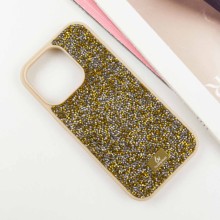 TPU чехол Bling World Rock Diamond для Apple iPhone 13 Pro (6.1") – Золотой