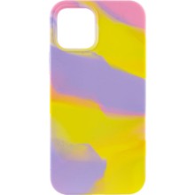 Чехол Silicone case full Aquarelle для Apple iPhone 13 Pro (6.1")