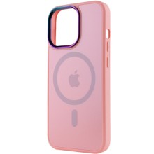 Чехол TPU+Glass Sapphire Mag Evo case для Apple iPhone 13 Pro (6.1") – Sand Pink