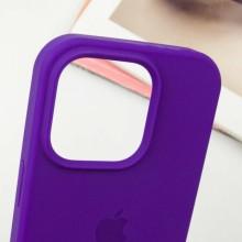 Чехол Silicone Case Full Protective (AA) для Apple iPhone 13 Pro (6.1") – Фиолетовый