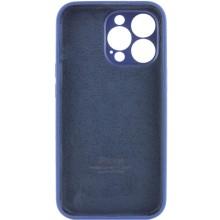 Чохол Silicone Case Full Camera Protective (AA) для Apple iPhone 13 Pro (6.1") – Синій