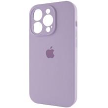 Чохол Silicone Case Full Camera Protective (AA) для Apple iPhone 13 Pro (6.1") – Бузковий