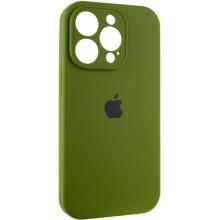 Чохол Silicone Case Full Camera Protective (AA) для Apple iPhone 13 Pro (6.1") – Зелений