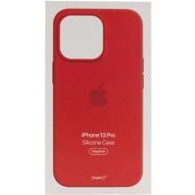 Чохол Silicone case (AAA) with Magsafe and Animation для Apple iPhone 13 Pro (6.1")