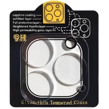 Защитное стекло на камеру Full Block (тех.пак) для Apple iPhone 13 Pro (6.1") / 13 Pro Max (6.7") – Прозрачный