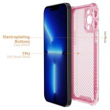 Чохол TPU Ease Carbon color series для Apple iPhone 13 Pro (6.1") – Рожевий
