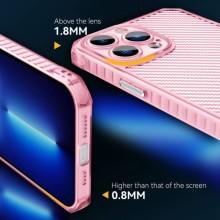 Чохол TPU Ease Carbon color series для Apple iPhone 13 Pro (6.1") – Рожевий