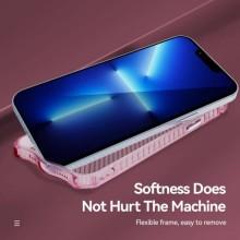 Чохол TPU Ease Carbon color series для Apple iPhone 13 Pro (6.1") – Рожевий