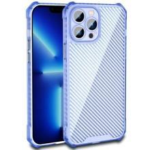 Чохол TPU Ease Carbon color series для Apple iPhone 13 Pro (6.1") – Синій