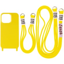 Чохол TPU two straps California для Apple iPhone 13 Pro (6.1") – Жовтий