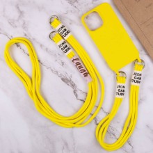 Чохол TPU two straps California для Apple iPhone 13 Pro (6.1") – Жовтий