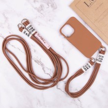 Чохол TPU two straps California для Apple iPhone 13 Pro (6.1") – Коричневий