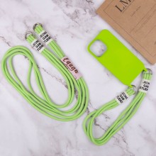 Чохол TPU two straps California для Apple iPhone 13 Pro (6.1") – Салатовий