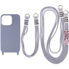 Чохол TPU two straps California для Apple iPhone 13 Pro (6.1") – Сірий